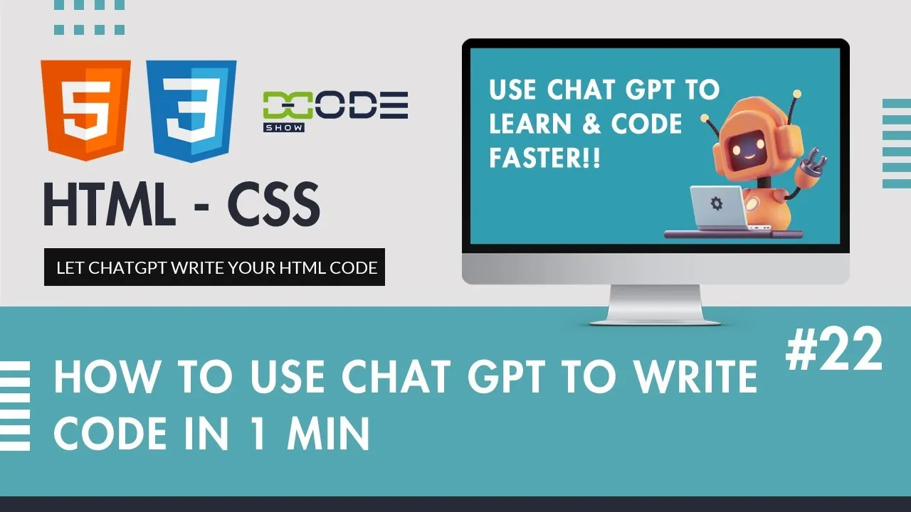 How To Use ChatGPT For coding | Let ChatGPT Write Your HTML Code | ChatGPT
