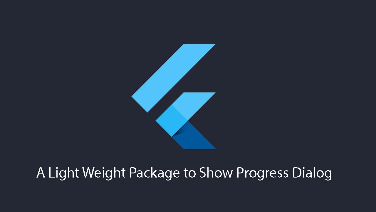 A Light Weight Package to Show Progress Dialog