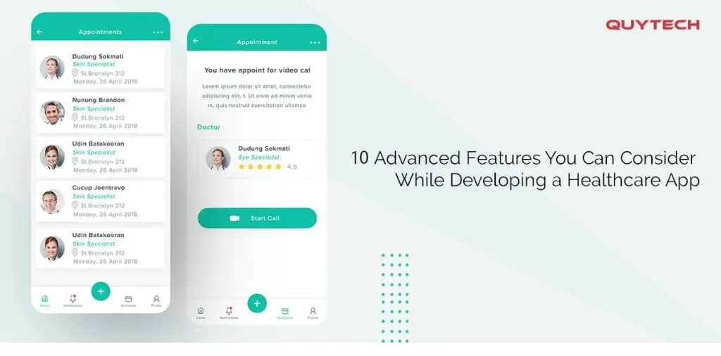 10 Advanced Features to Make your Healthcare App Successful