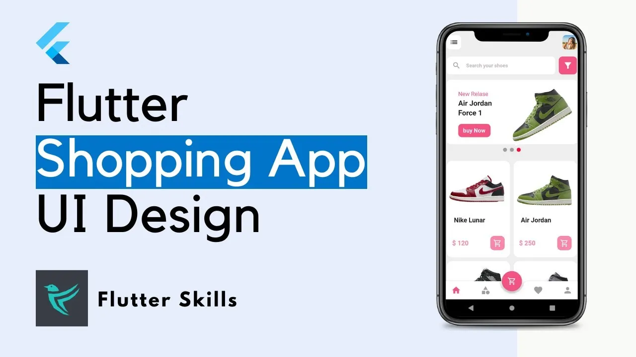 How to Design an E-Commerce Shopping App in Flutter
