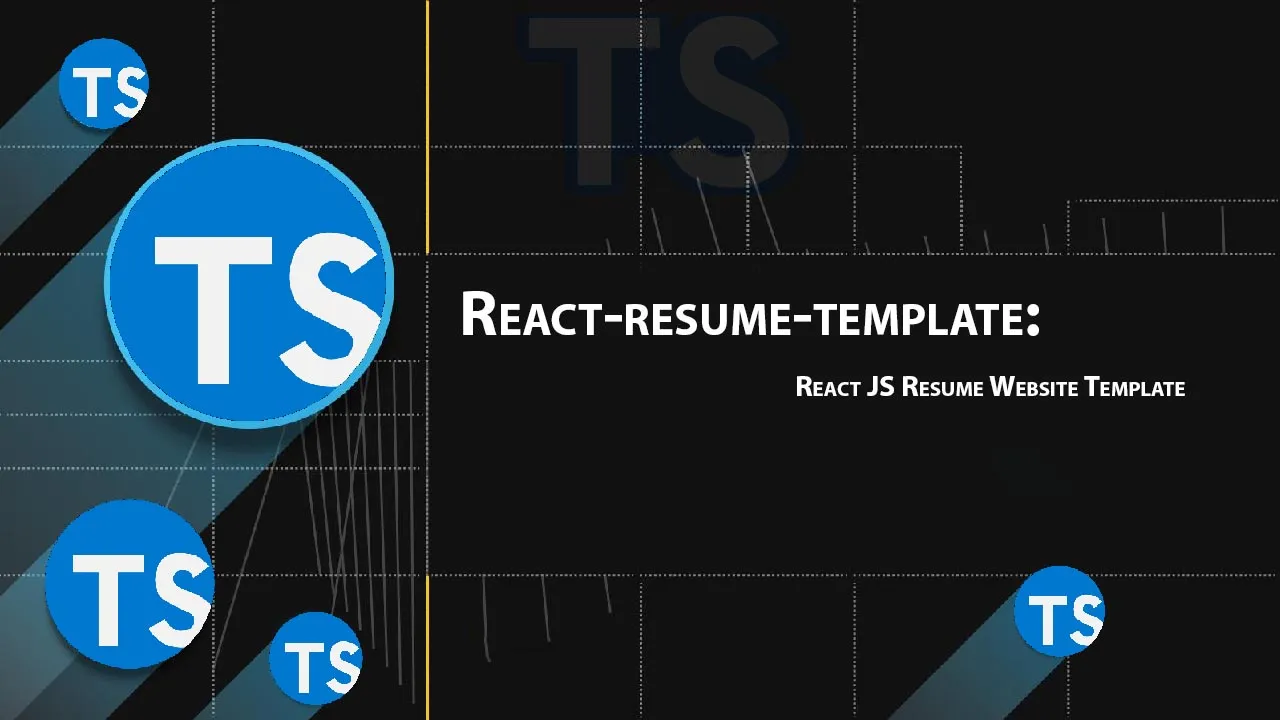 React-resume-template: React JS Resume Website Template