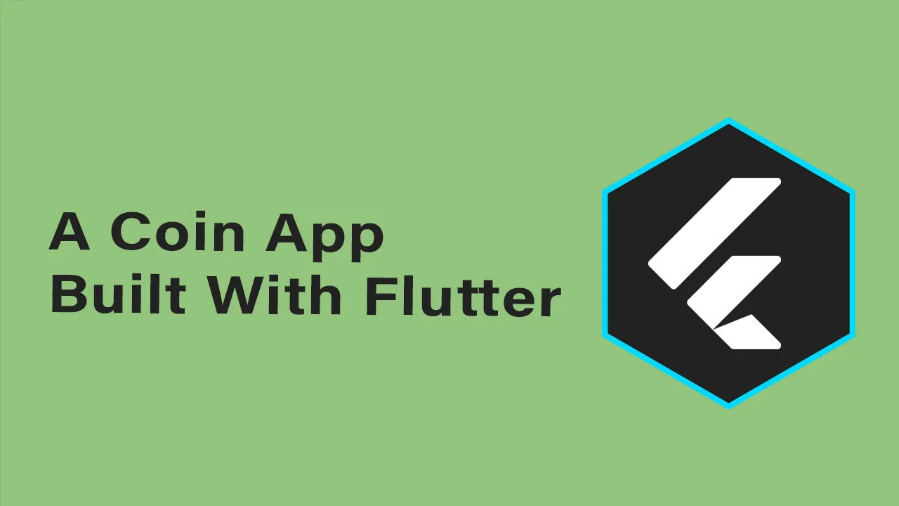 A Coin App Built With Flutter