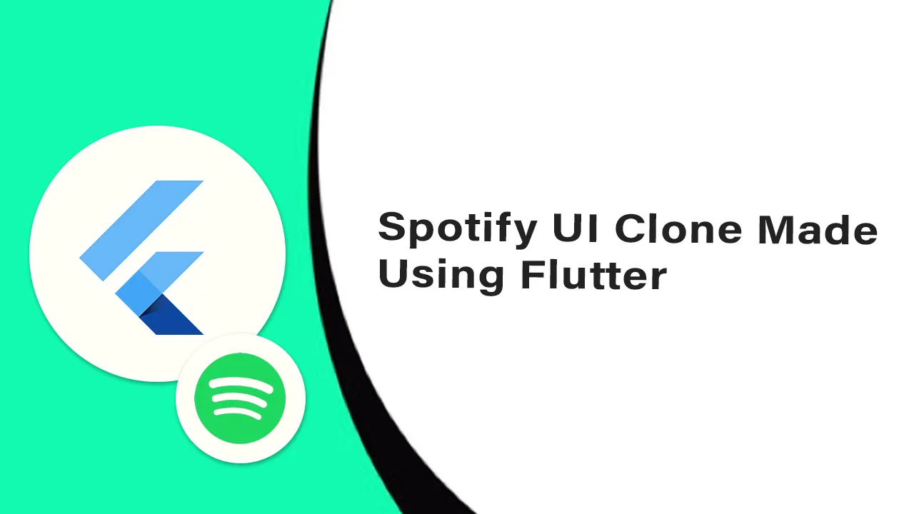 Spotify UI Clone Made using Flutter