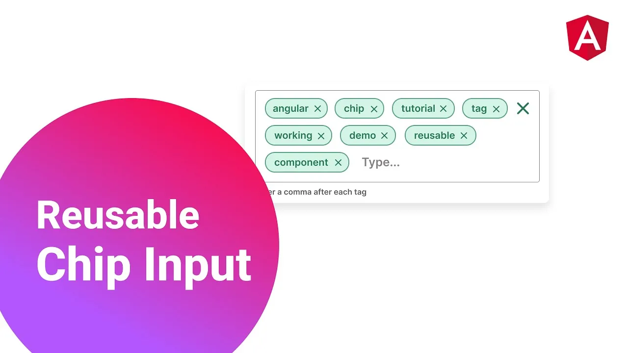 How to Create Reusable Chip Input Component in Angular