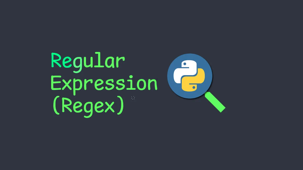 Come importare un'espressione regolare in Python