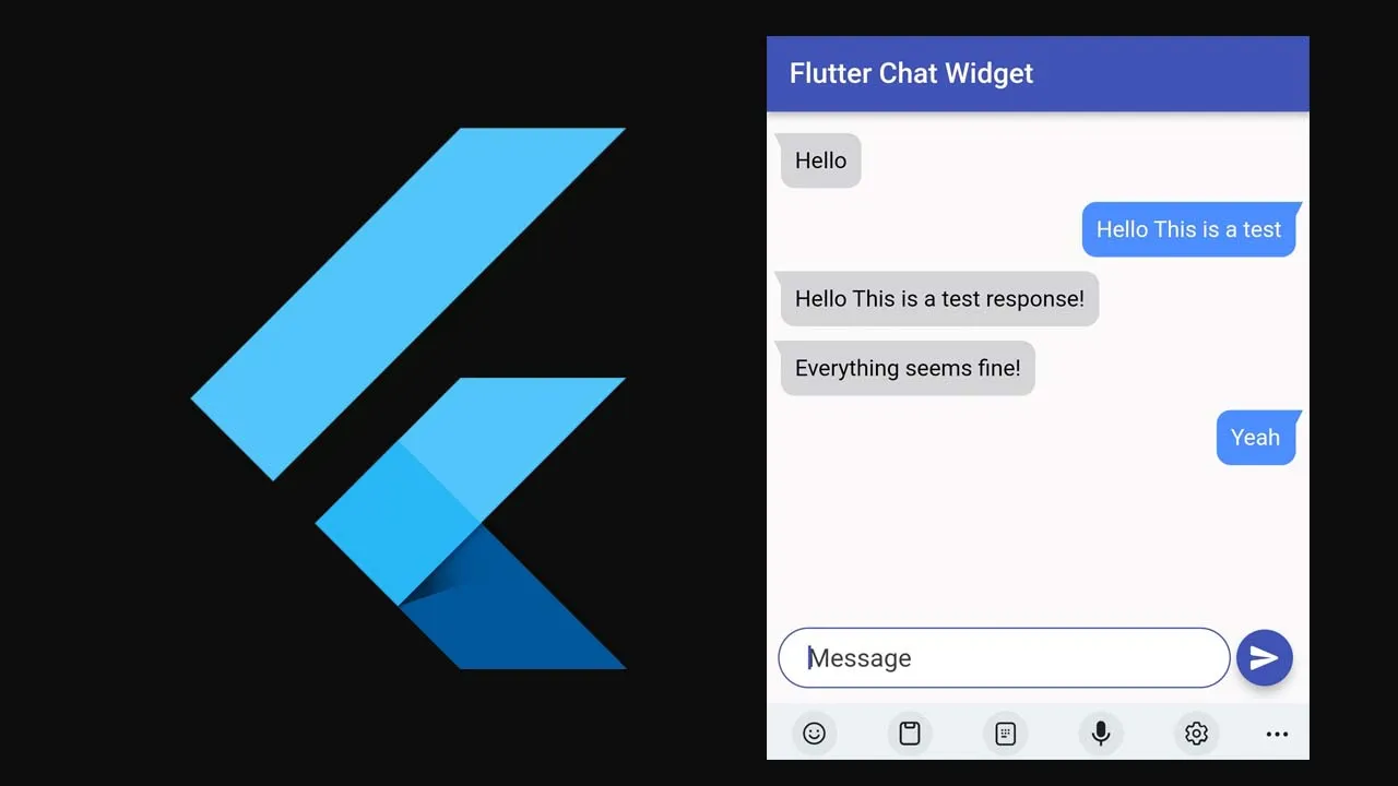 A Chat WIdgets Library for Flutter Applications