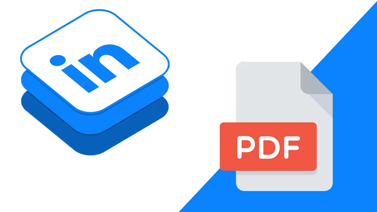 Как сохранить свой профиль в формате PDF на Linkedin