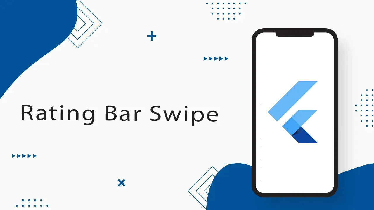 A Flutter Plugin Help You to Swip Rating Bar using Double Value