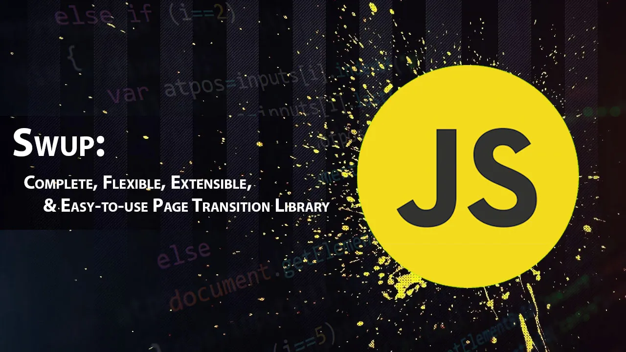  Complete, Flexible, Extensible, & Easy-to-use Page Transition Library