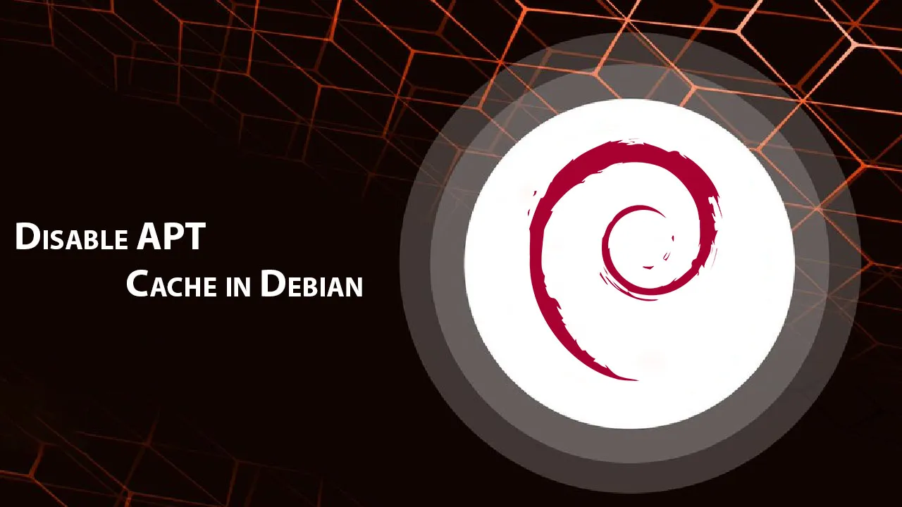 Disable APT Cache in Debian