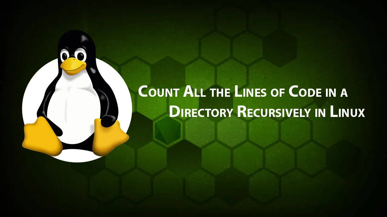Count All the Lines of Code in a Directory Recursively in Linux