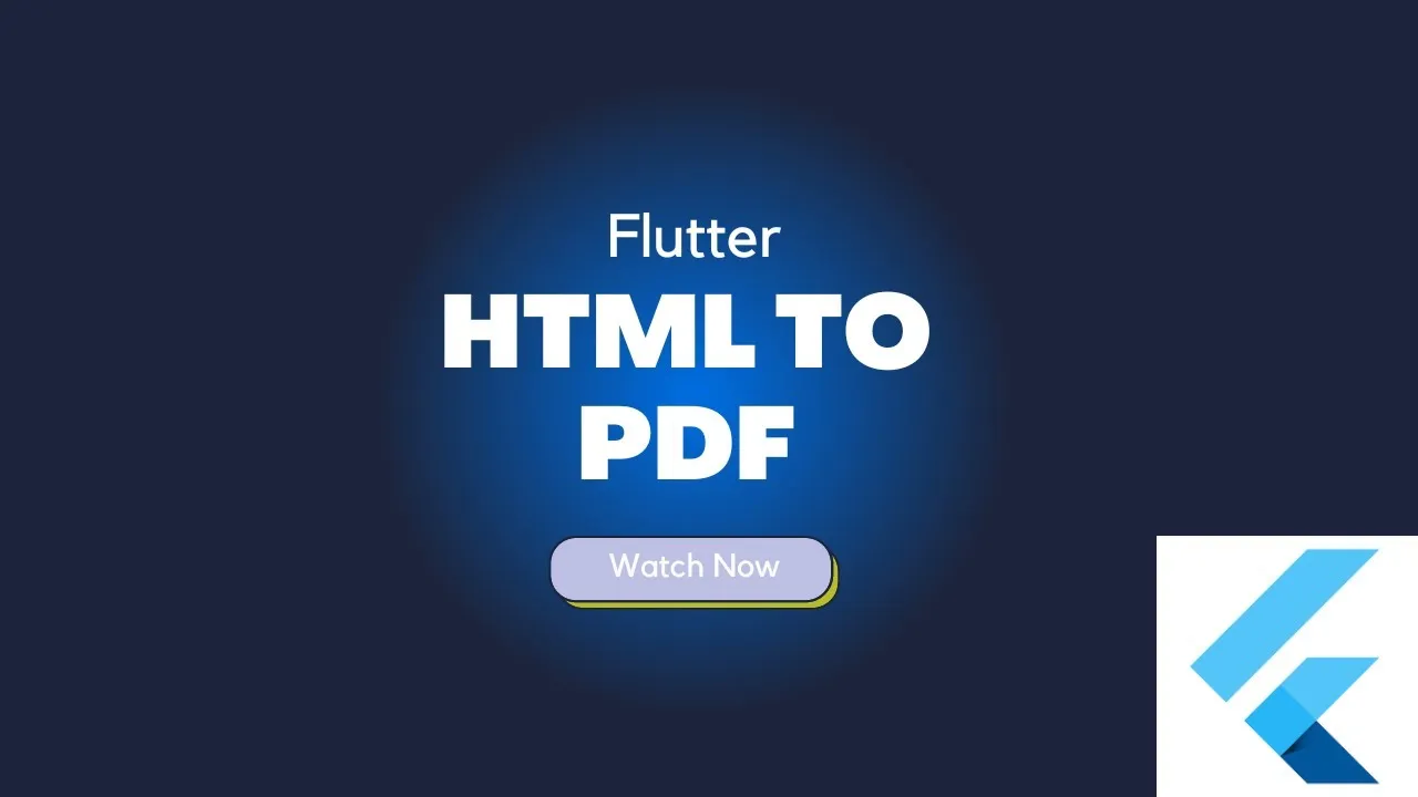 Flutter Plugin for Generating PDF Documents From HTML Code Templates