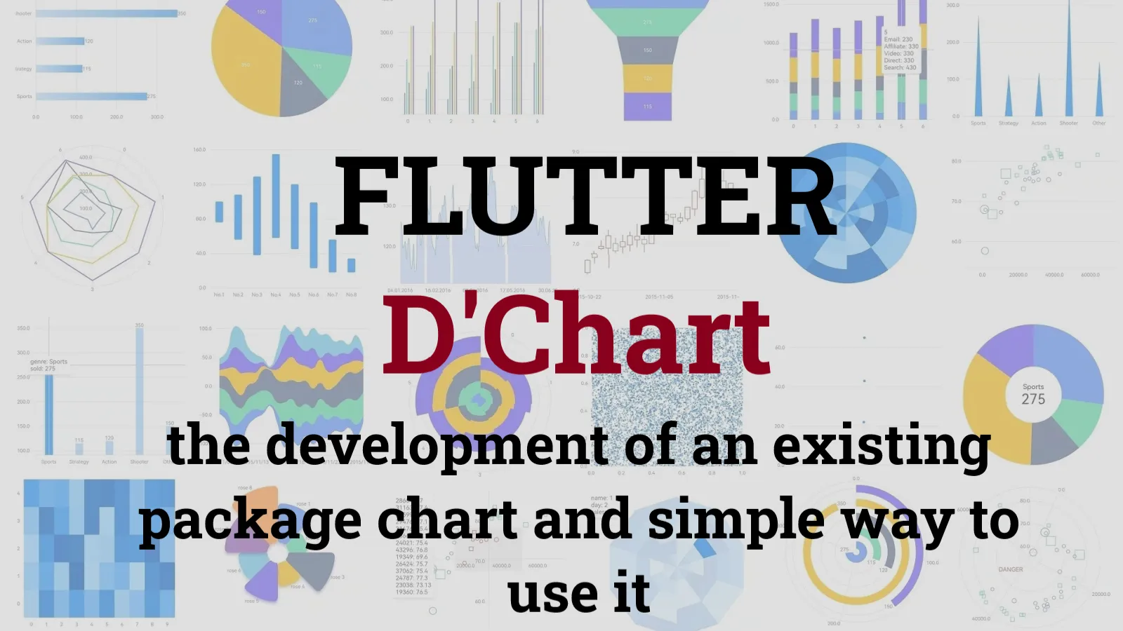 The Development Of an Existing Package Chart for Flutter