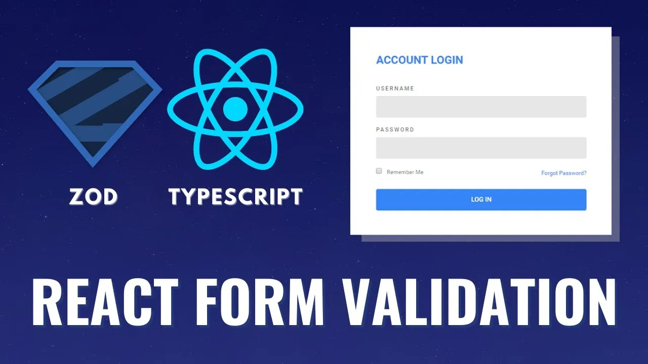 zod form validation react hook form