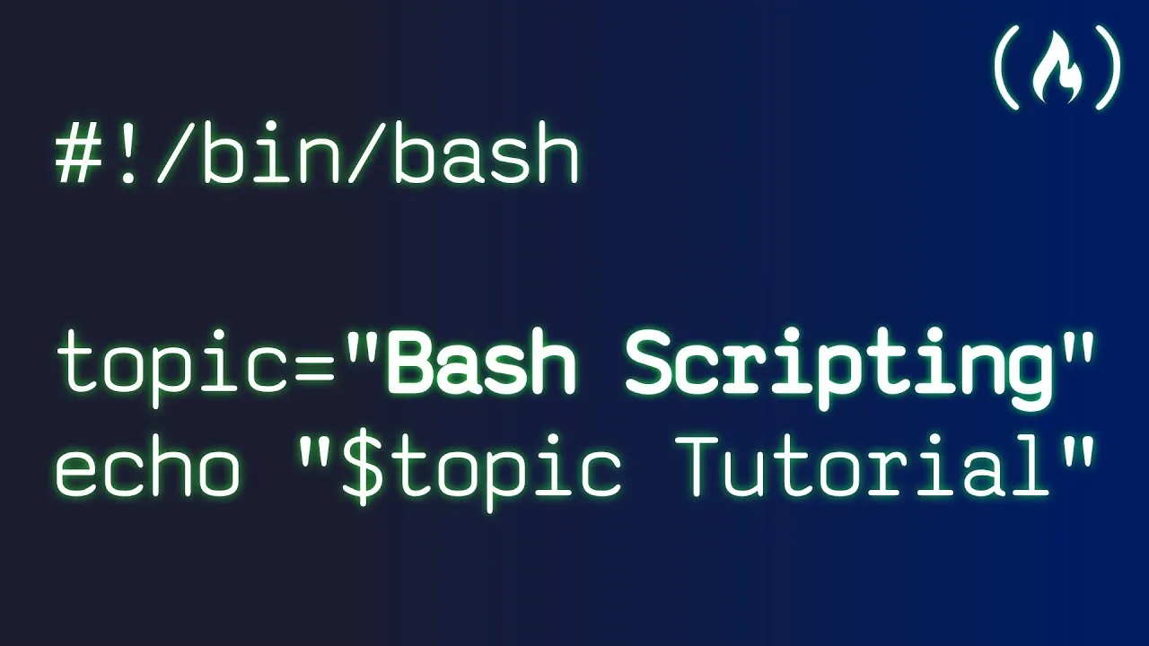 Learn Bash Scripting - Crash Course for Beginners