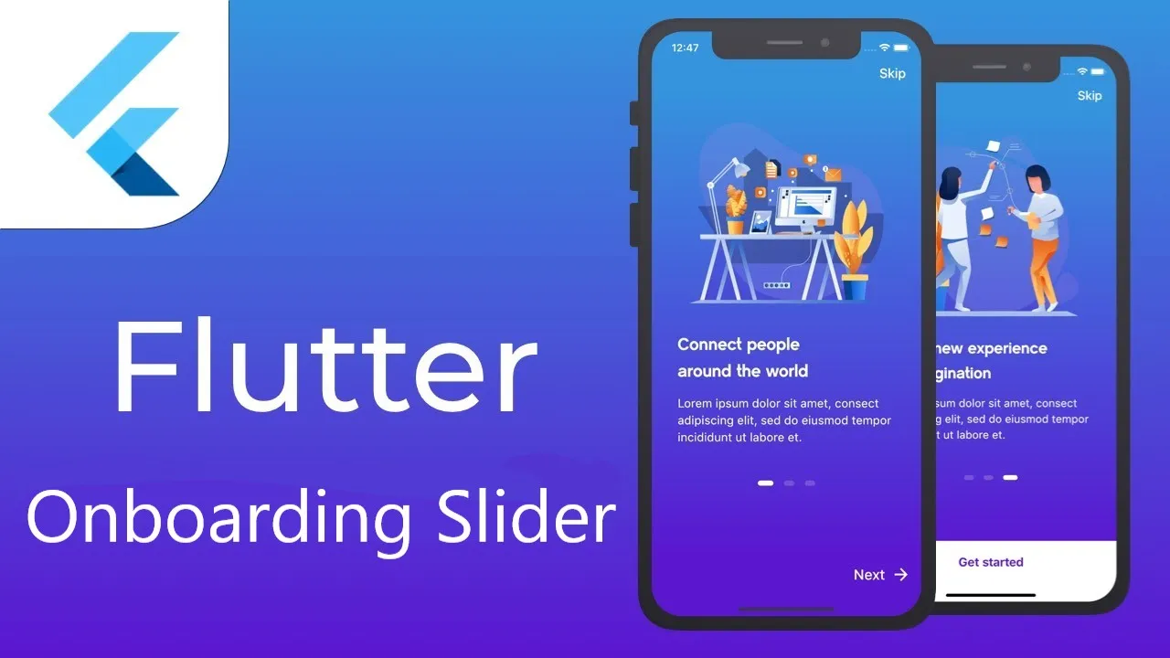 A Page Slider with Parallex Design For Flutter
