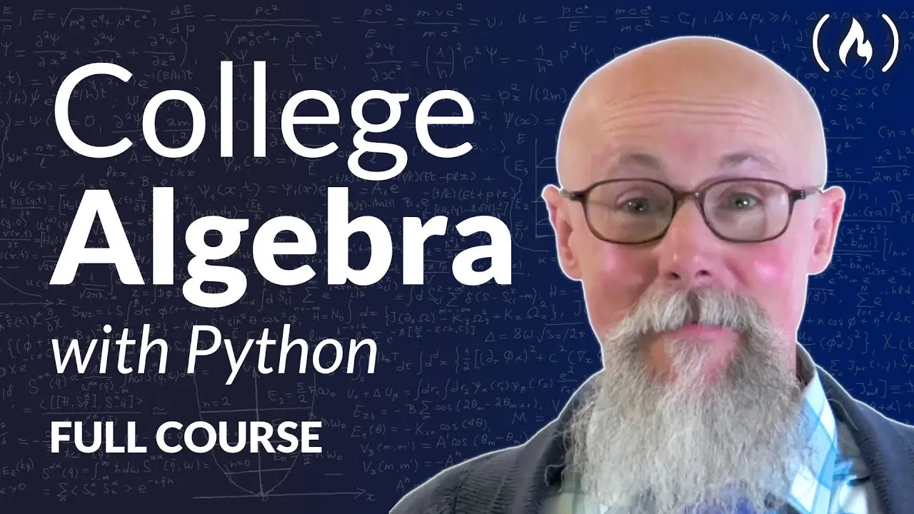 College Algebra with Python – Full Course