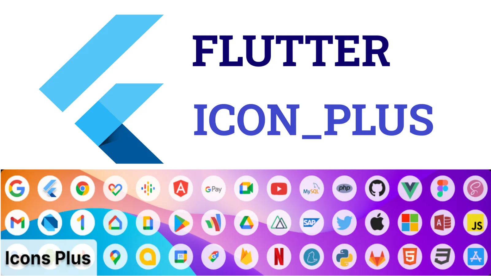 A Convenient Collection Of Popular Icon Packs For Flutter