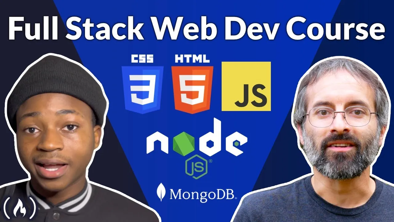 Learn Full Stack Development – HTML, CSS, JavaScript, Node.js, MongoDB