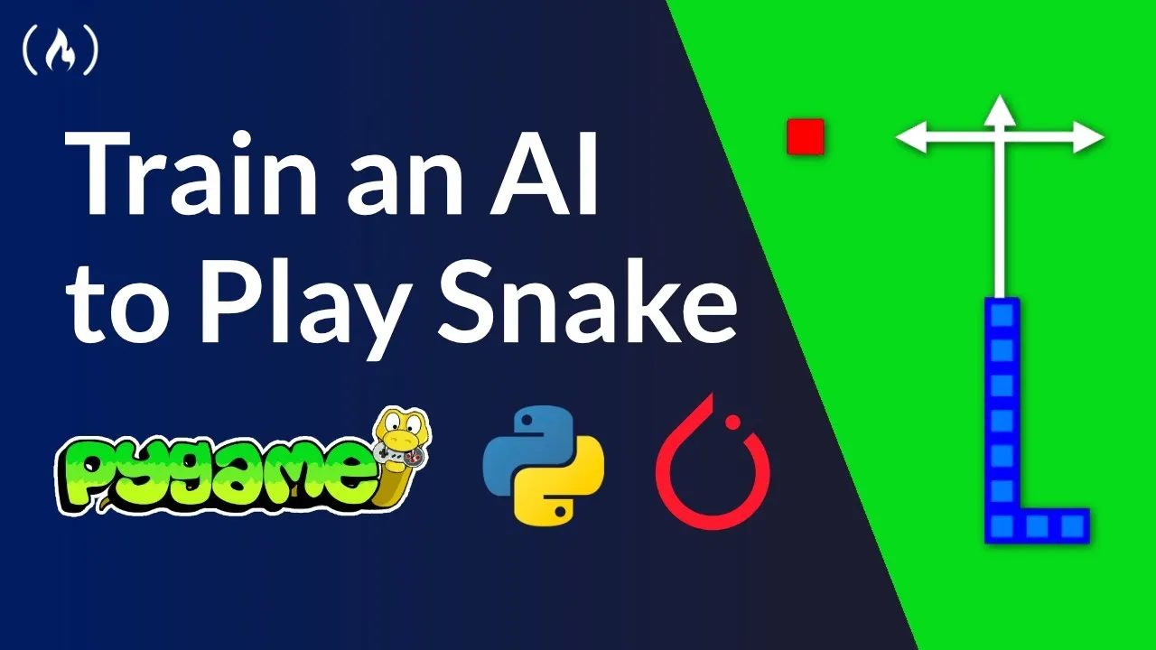 Train an AI to Play a Snake Game with Python, PyTorch and Pygame