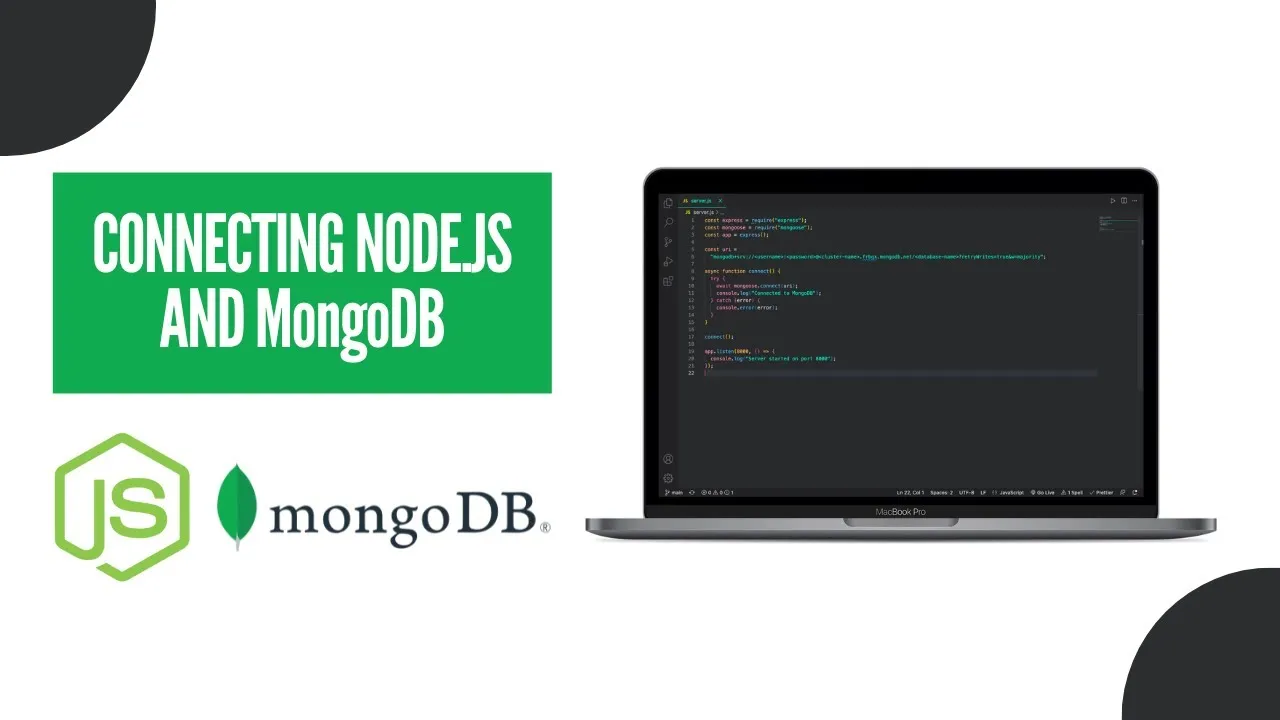 How to Connect Node.js App to MongoDB