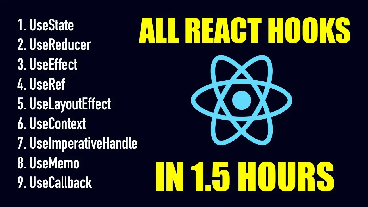 React Hooks Course | All React Hooks Explained for Beginners