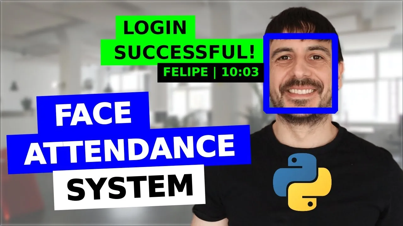 Face Recognition Attendance System Using Python 0582