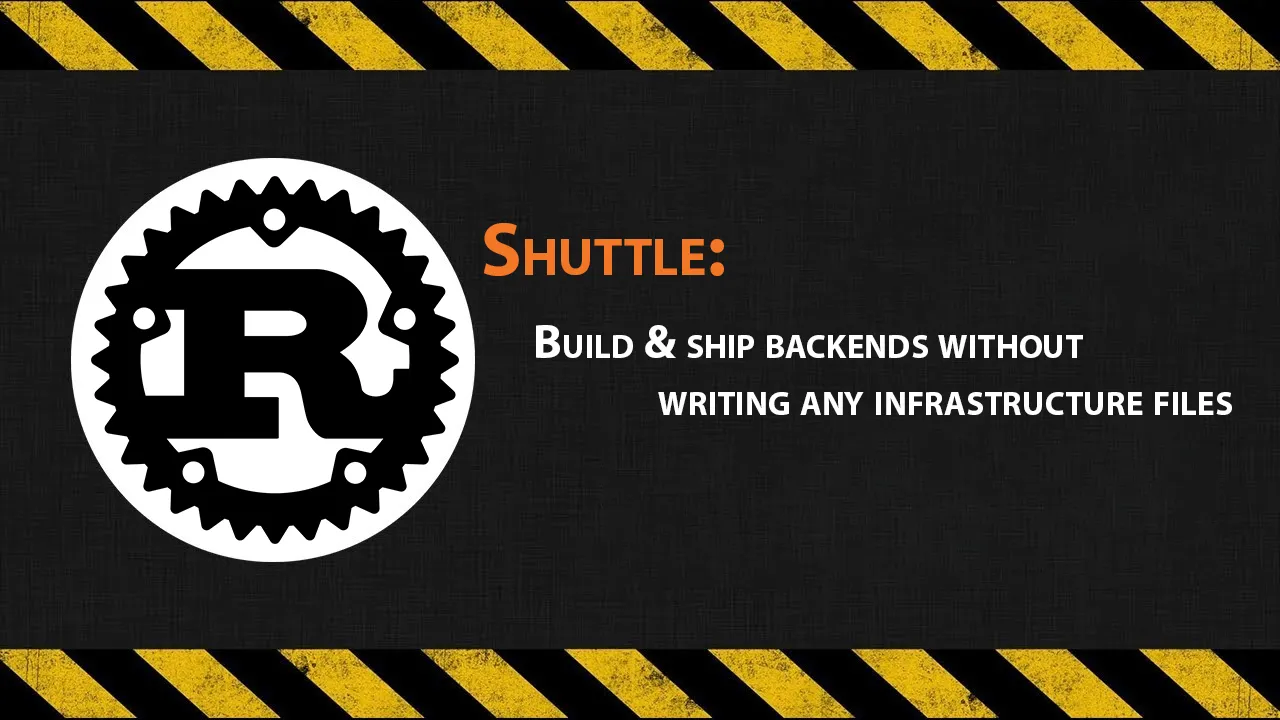Build & Ship Backends without Writing any infrastructure Files