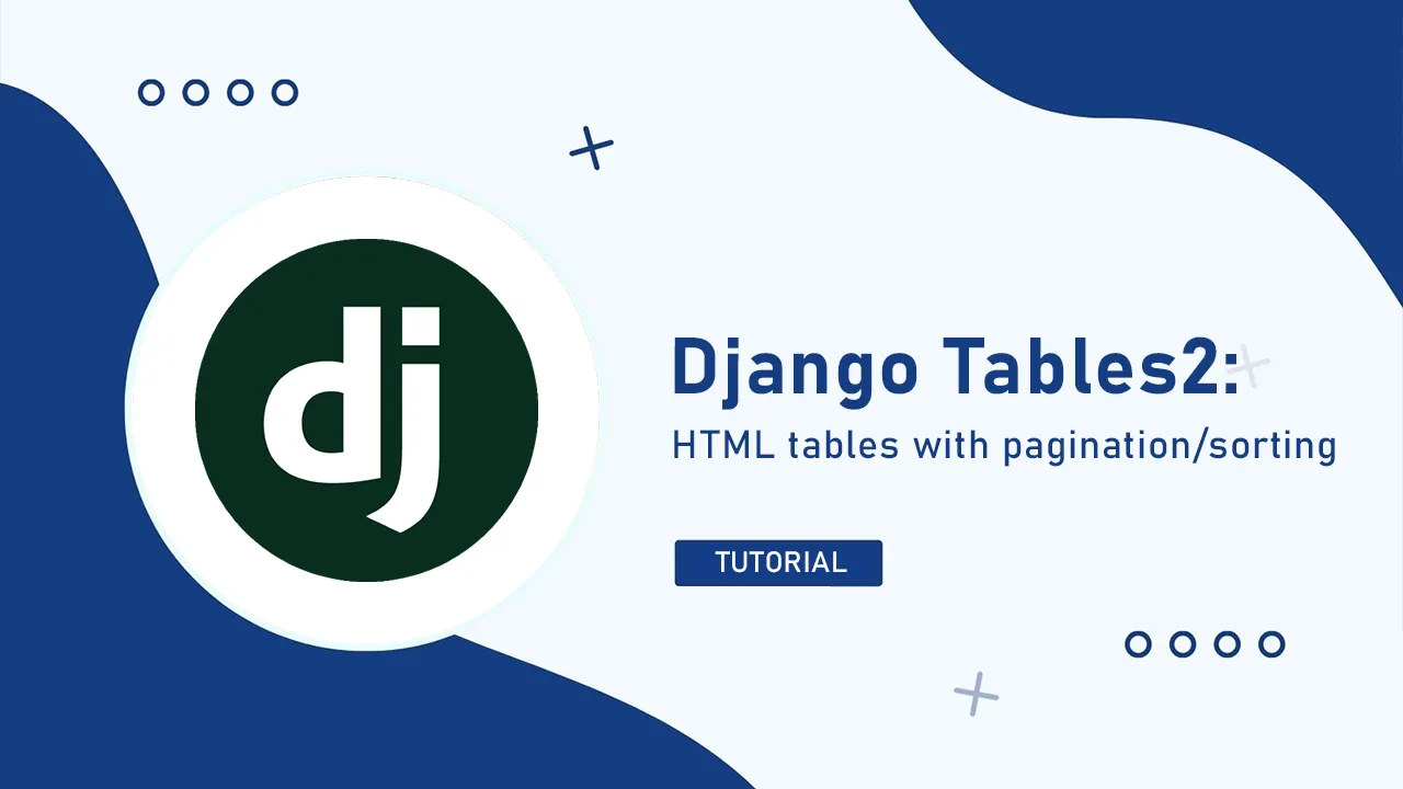 Django Tables2: HTML tables with pagination/sorting