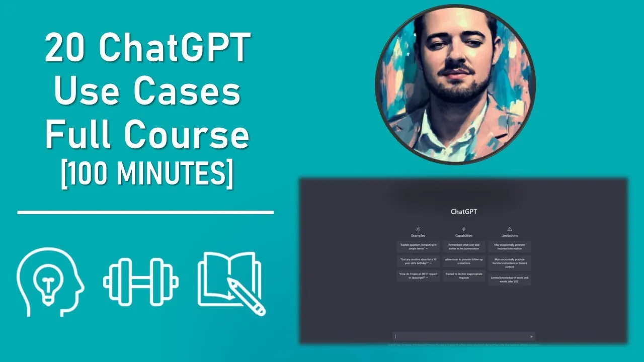 20 ChatGPT Use Cases Full Course - How to Use AI