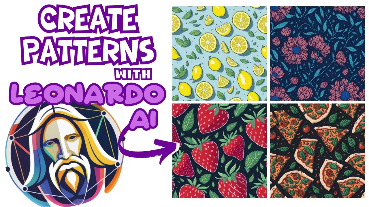 How to create patterns with leonardo ai