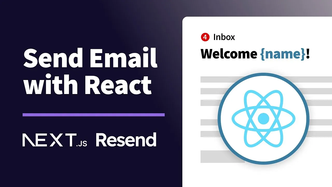 Create & Send Custom Emails With React Email & Resend