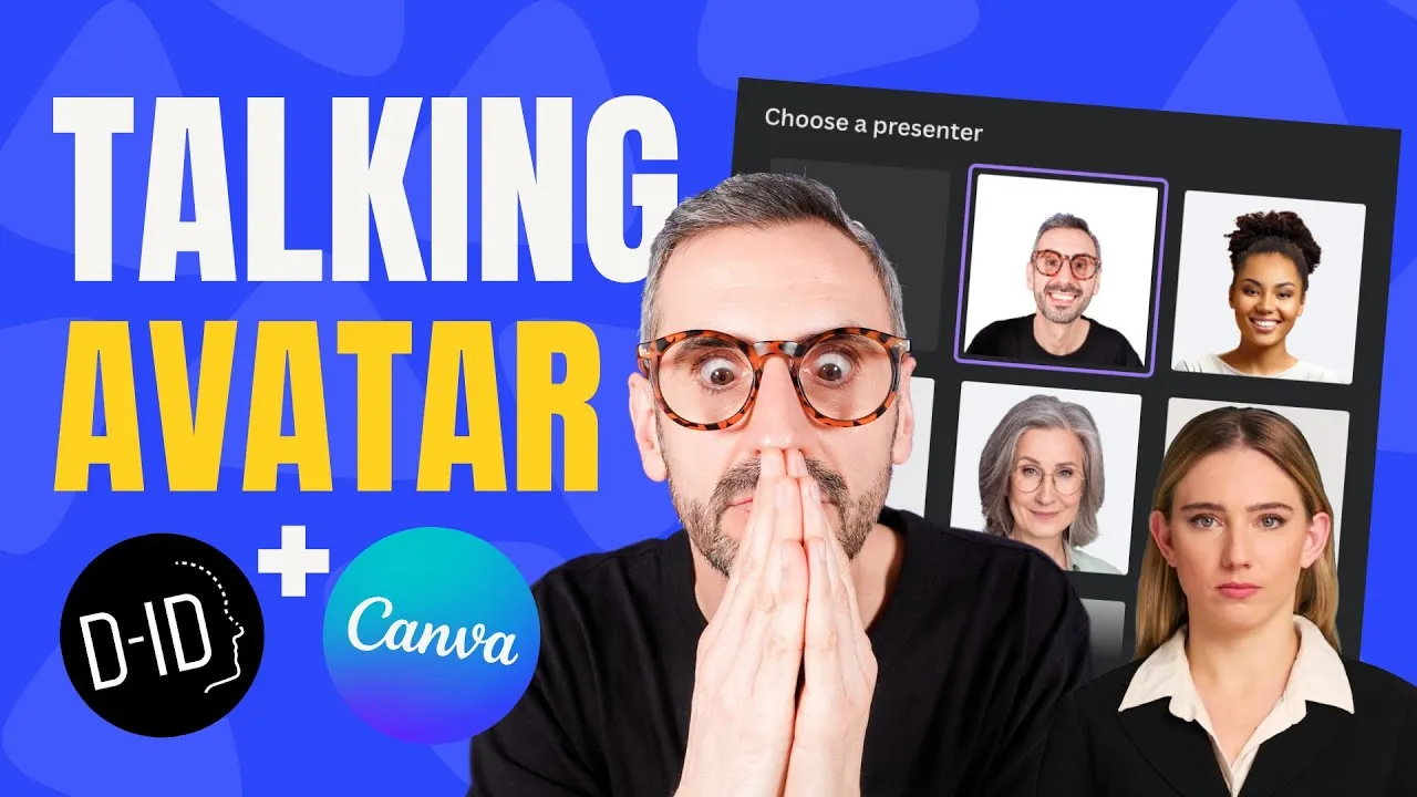 Create A Talking Avatar With D-ID And Canva