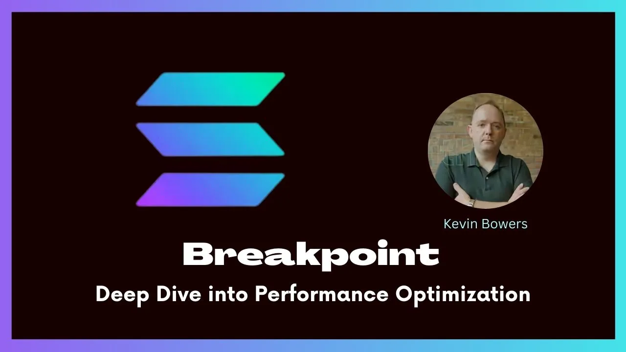 Deep Dive into Performance Optimization with Kevin Bowers