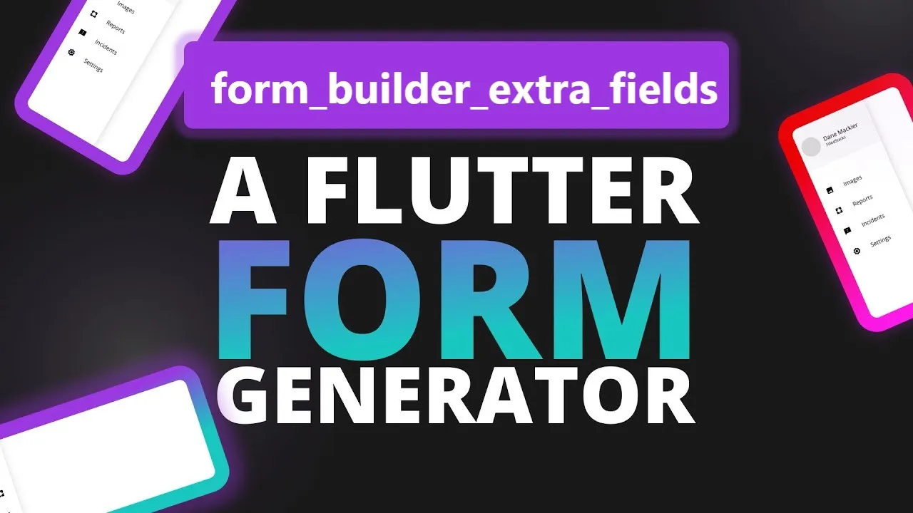 Additional Ready-made form input Fields For Flutter_form_builder