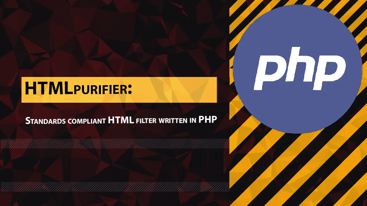 HTMLpurifier Standards Compliant HTML Filter Written in PHP