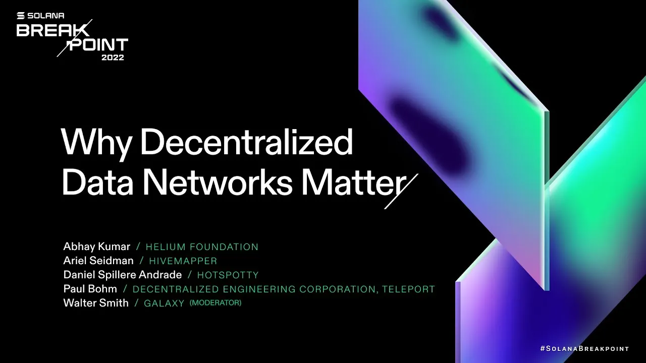 The Significance of Decentralized Data Networks