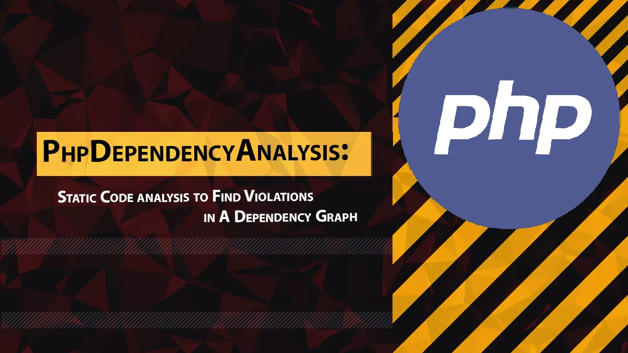 Static Code analysis to Find Violations in A Dependency Graph