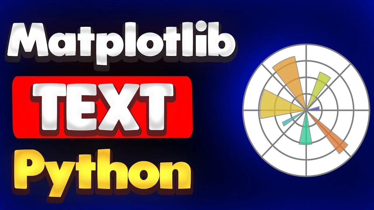 Add Text Inside The Plot In Matplotlib Python: Part 06