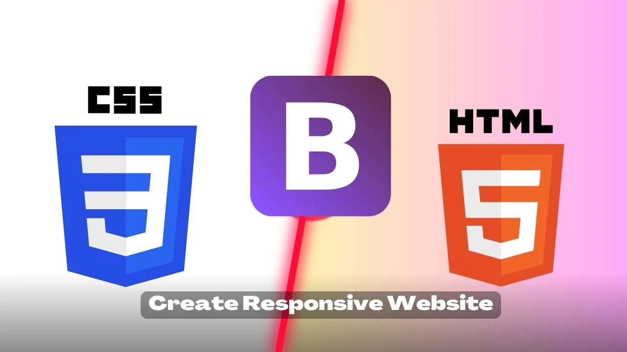 Create Responsive Website Using HTML CSS Bootstrap 5 Tutorial