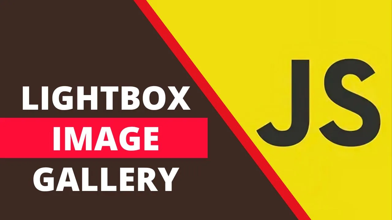 Lightbox Image Gallery using HTML CSS JavaScript Tutorial