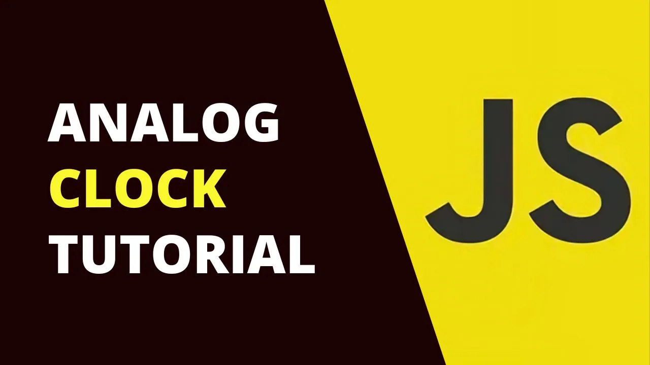 JavaScript Analog Clock Tutorial
