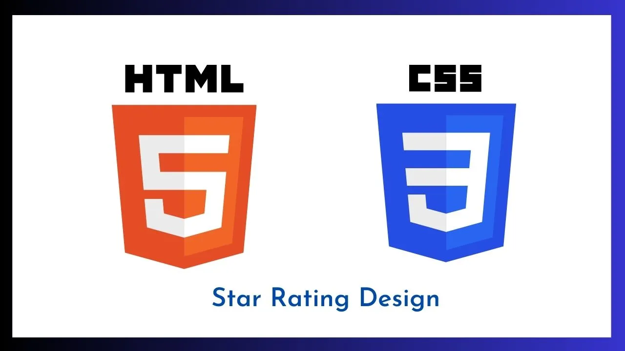 Create A Star Rating Design With HTML And CSS