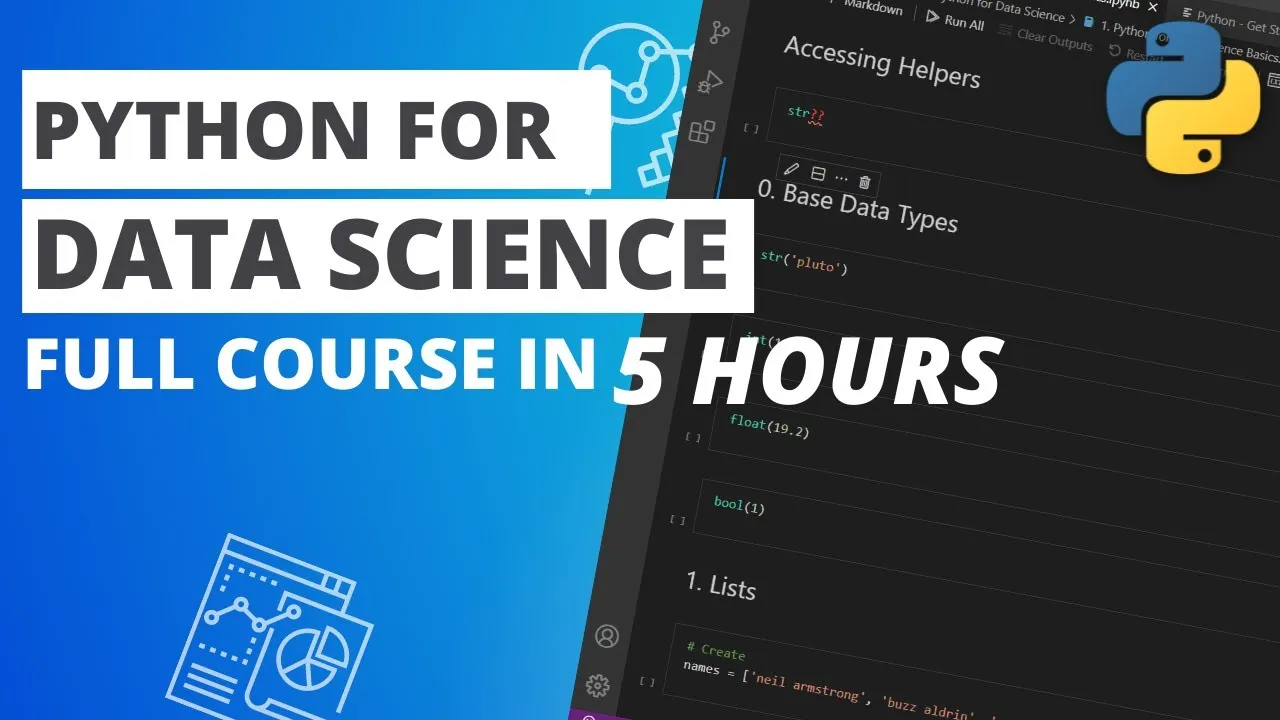 Python For Data Science | Learn Python For Data Science In 5 Hours