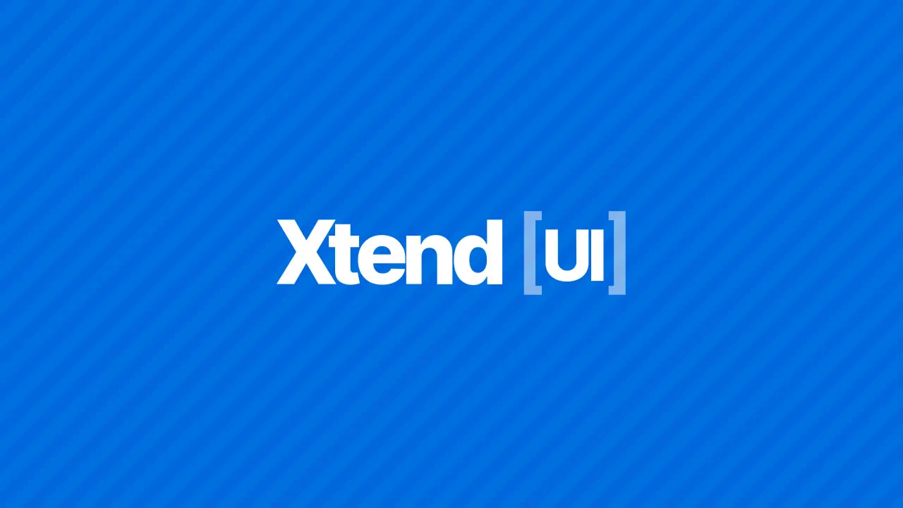 Xtend UI: Powerful frontend library of Tailwind CSS components