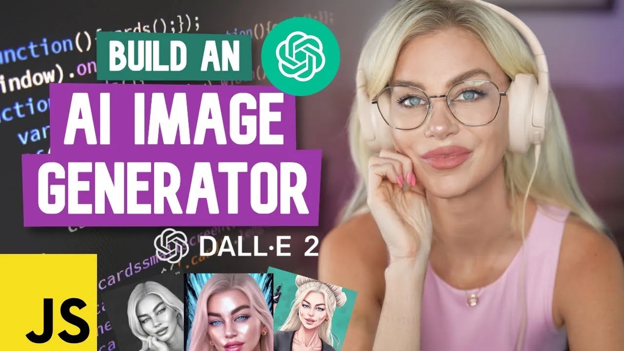 How to Build an AI Image Generator in JavaScript | OpenAI API DALL-E C