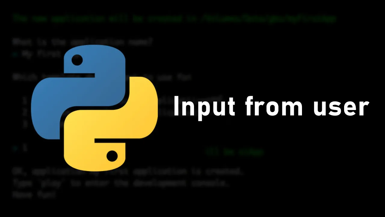 Python User Input in Hindi | Learn how to take input from the user