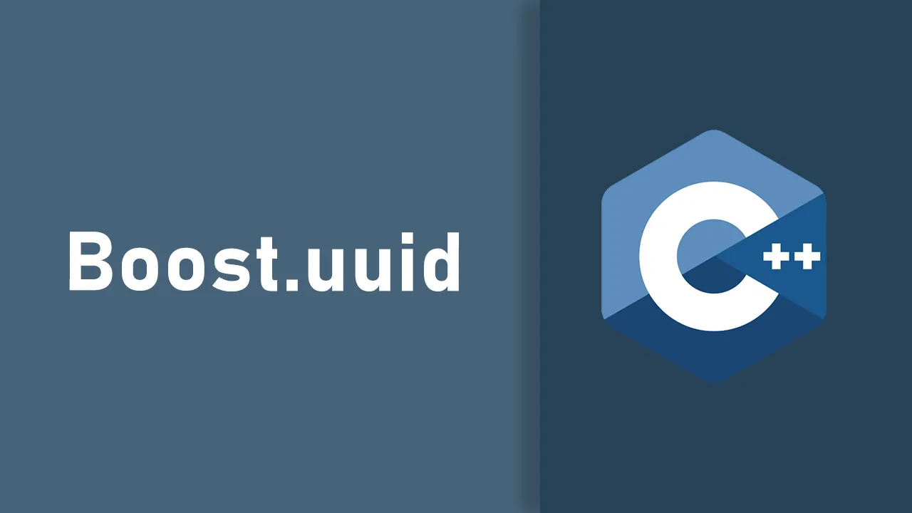 Boost.uuid: C++ Universally Unique Identifier (UUID) Library