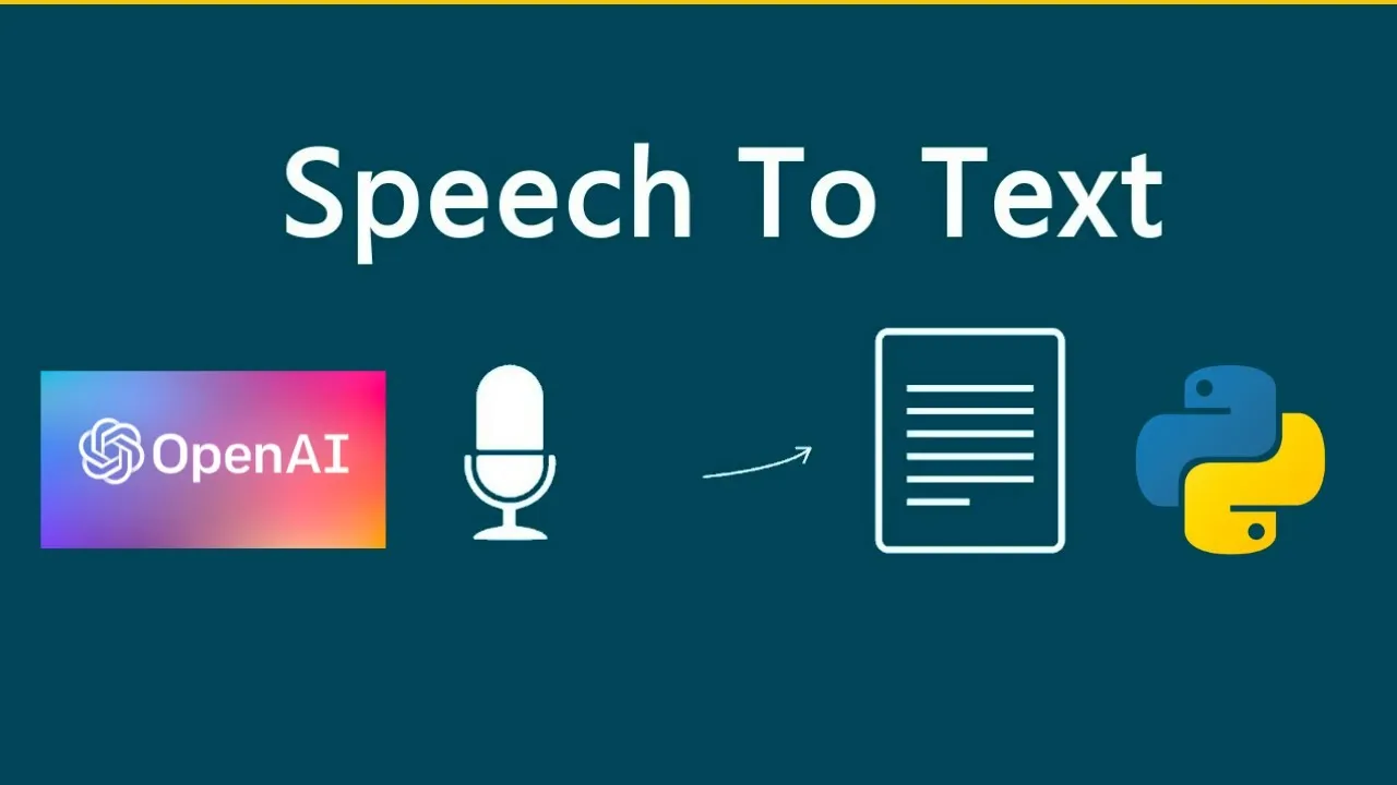 Speech Recognition with Python in 3 Lines of Code