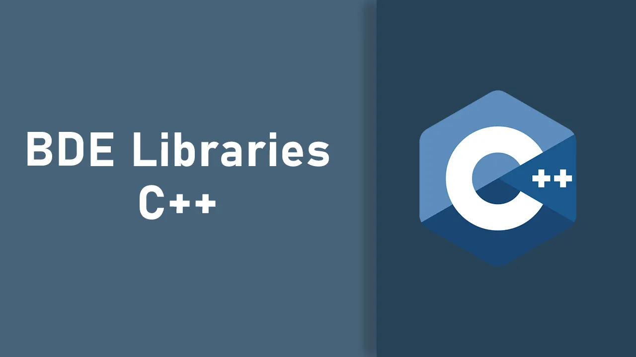 Bloomberg BDE: Foundational C++ libraries for development